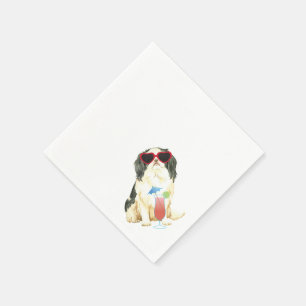 Japanischer Chin Napkins Serviette