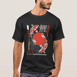 Japanischer Coi Streetwear T-Shirt