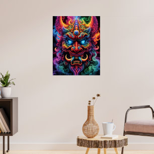japanischer Demon Poster
