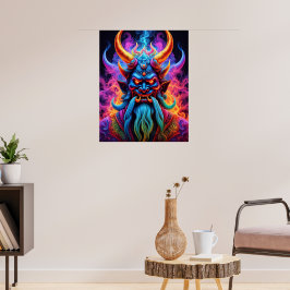 japanischer Demon Poster