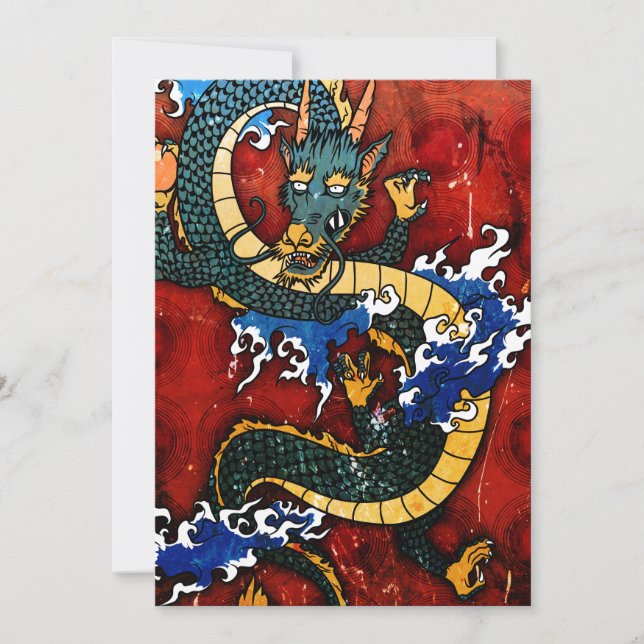 Japanischer Drache (Vorderseite)