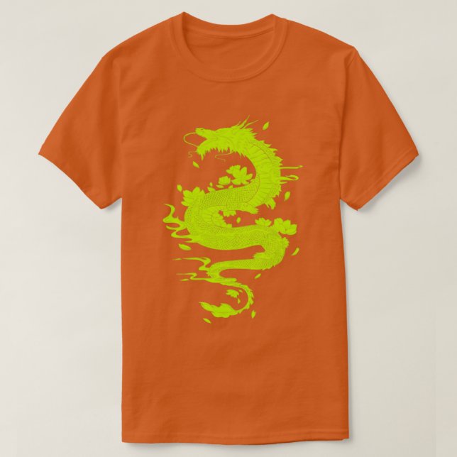 Japanischer Drache12 T-Shirt (Design vorne)