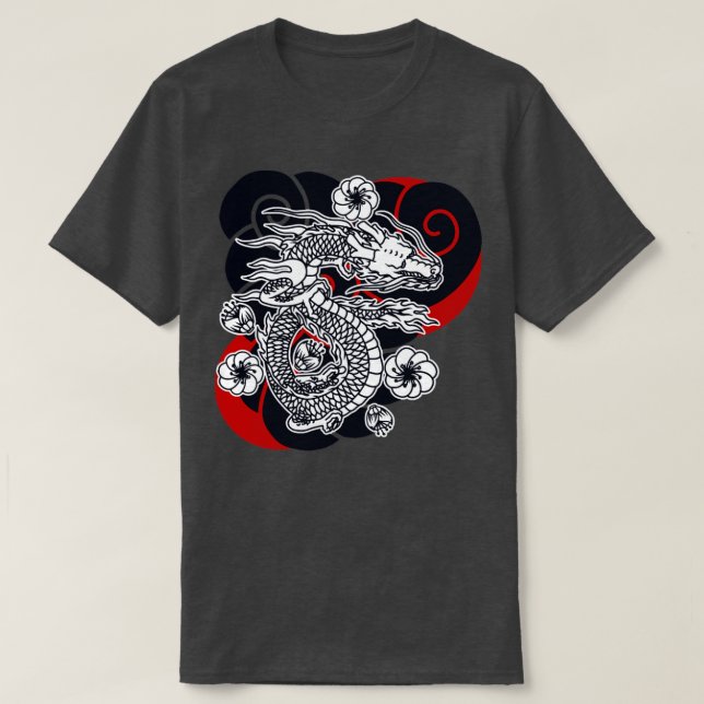 Japanischer Drache17 T-Shirt (Design vorne)