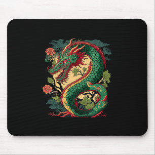 Japanischer Drache Anime Japan chinesische Drachen Mousepad