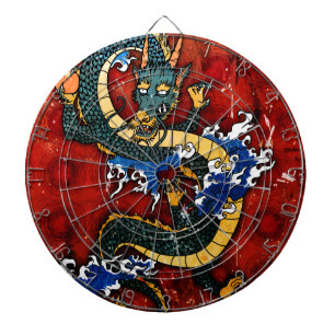 Japanischer Drache Dartscheibe