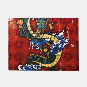 Japanischer Drache Fußmatte