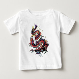 Japanischer Drache Katana Suis Riu Baby T-shirt