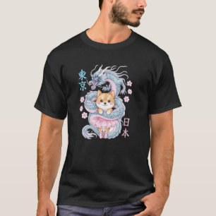 Japanischer Drache Kawaii Ballett Ballerina Süße A T-Shirt