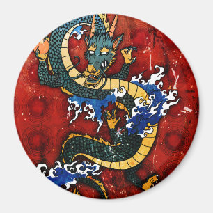 Japanischer Drache Magnet