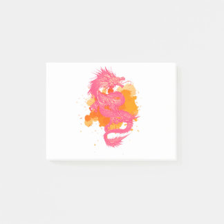 japanischer Drache Post-it Klebezettel