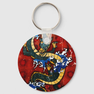 Japanischer Drache Schlüsselanhänger