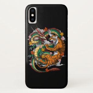 Japanischer Drache Tiger Battle Case-Mate iPhone Hülle