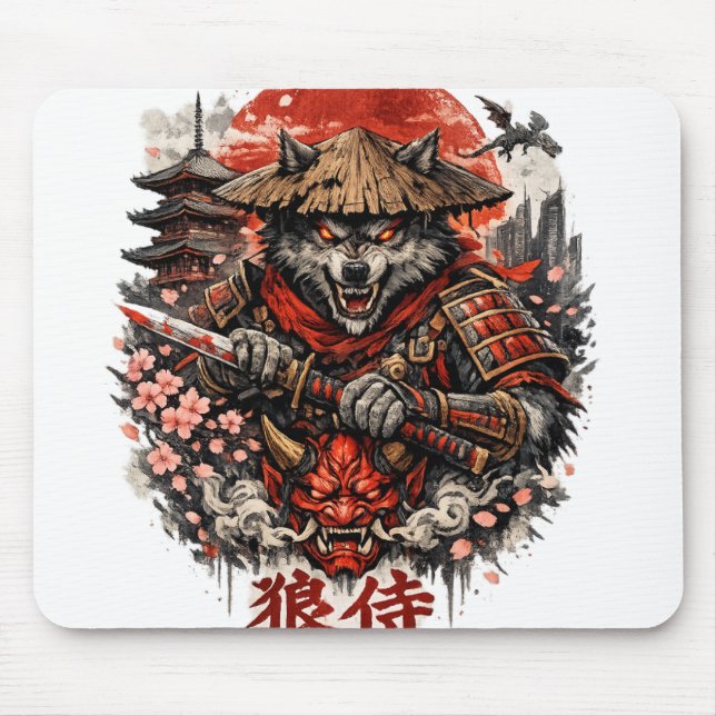 Japanischer Druck Mousepad (Vorne)