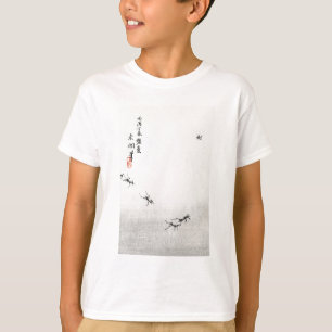 JAPANISCHER DRUCK VON ANTEN FÜR DEN INDIVIDUELLE  T-Shirt