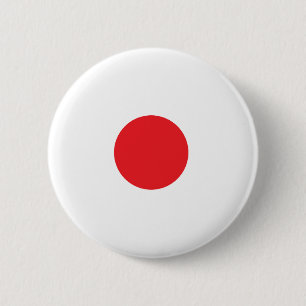 Japanischer Flaggenknopf Button