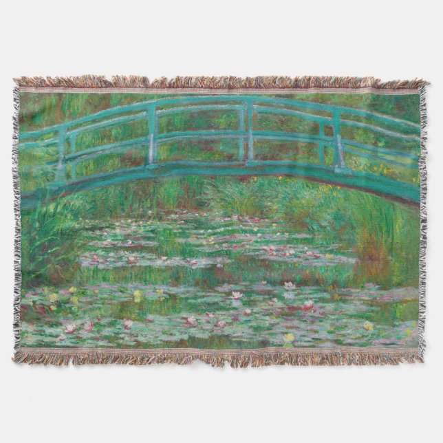 japanischer Footbridge Claude Monet Impressionist Decke (Vorderseite)