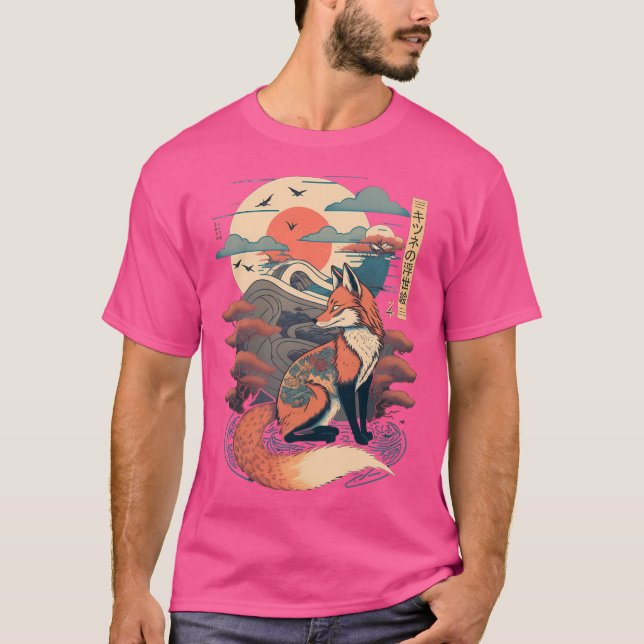 Japanischer Fox 8 T-Shirt (Vorderseite)