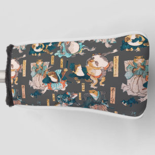 Japanischer Frog ukiyo-e Froggies Golf Headcover