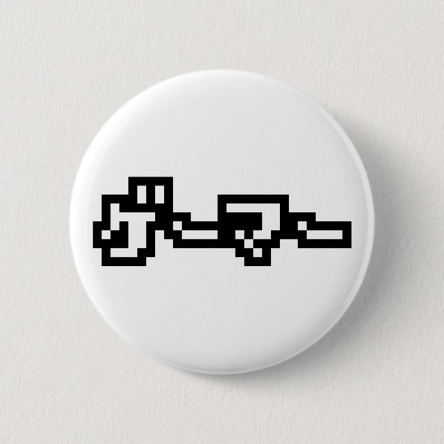 Japanischer Gamer ゲ Japan Sprache Nihongo Button (Vorderseite)