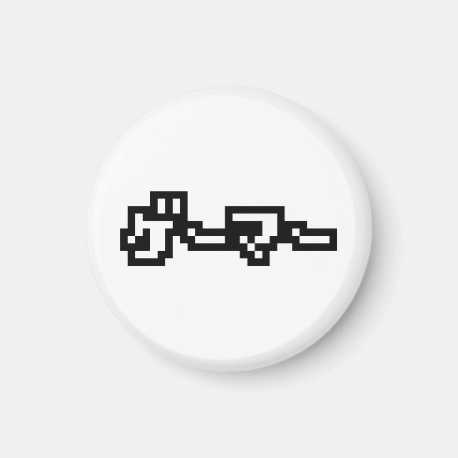 Japanischer Gamer ゲ Japan Sprache Nihongo Magnet (Vorne)