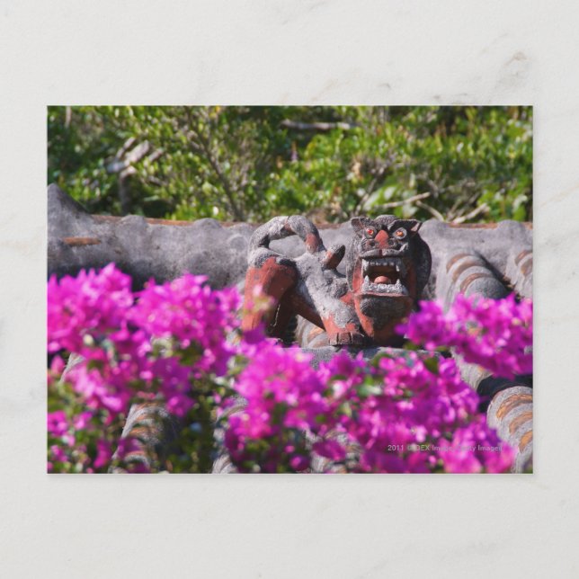 japanischer Gargoyle Postkarte (Vorderseite)