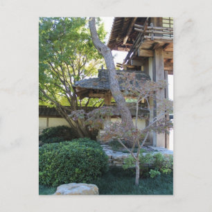Japanischer Garten in Fort Worth Texas # 105 Postkarte