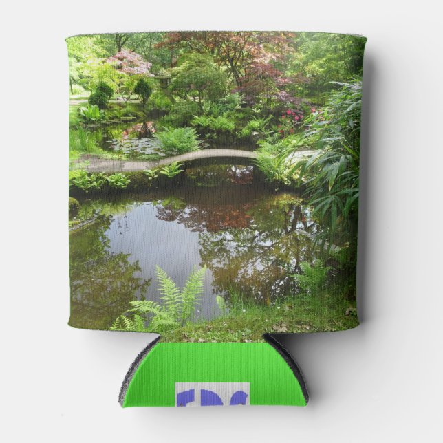 Japanischer Garten kann kühlen Dosenkühler (Vorderseite)