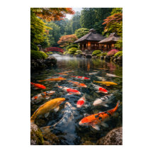 Japanischer Garten & Koi-Teich - Fotobild