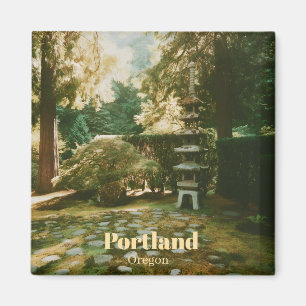Japanischer Garten, Portland, Oregon Souvenir Magnet