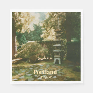 Japanischer Garten, Portland, Oregon Souvenir Serviette