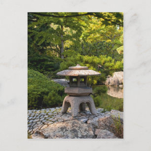 Japanischer Garten Postkarte