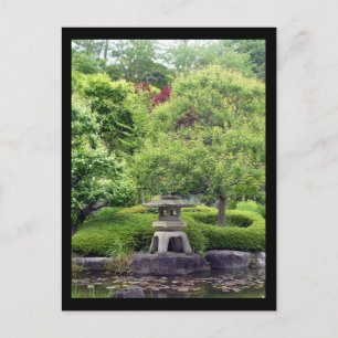 japanischer Garten Postkarte