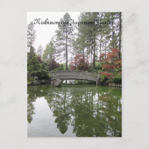 Japanischer Garten Postkarte
