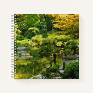 Japanischer Garten - Traditionelle Ästhetik Notizbuch