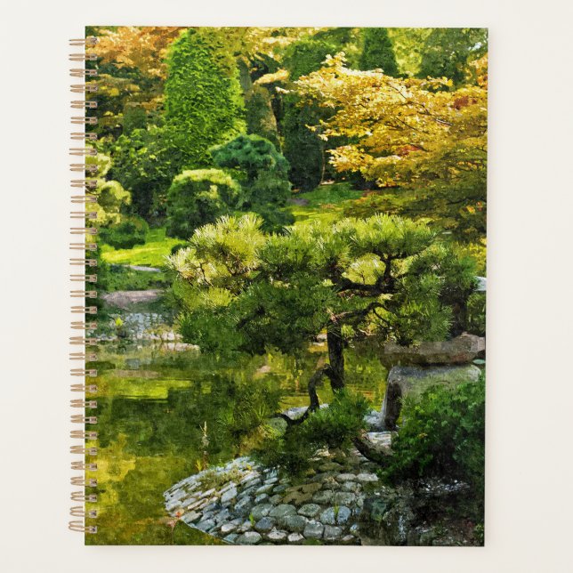 Japanischer Garten - Traditionelle Ästhetik Planer (Vorderseite)