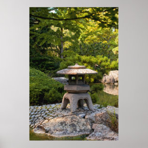 Japanischer Garten - Traditionelle Ästhetik Poster