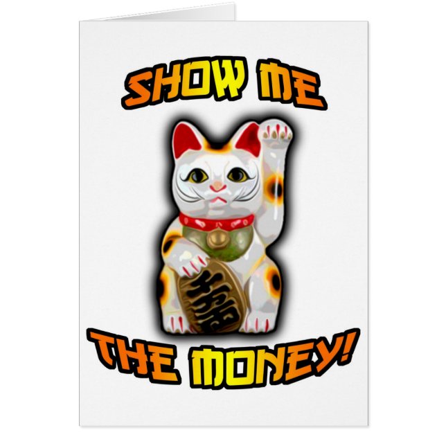 JAPANISCHER Geld CAT Maneki Neko (Vorne)