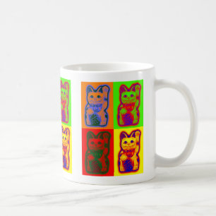 JAPANISCHER Geld CAT Maneki Neko Tasse