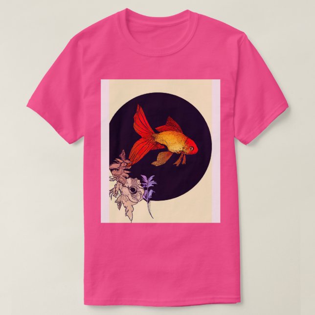 Japanischer Goldfisch 1 T-Shirt (Design vorne)