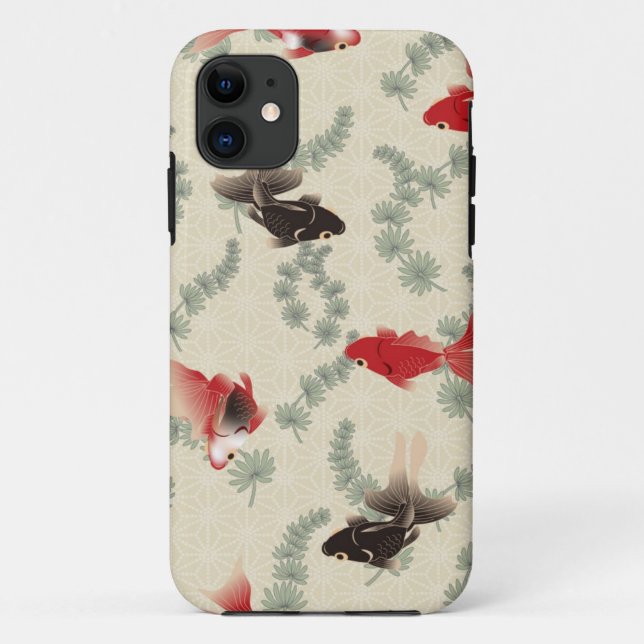 Japanischer Goldfisch Case-Mate iPhone Hülle (Rückseite)
