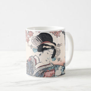Japanischer Herbst Ukiyo-e Momijigari kein Tasse