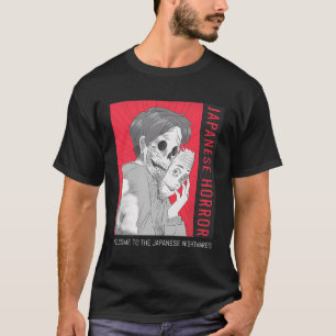 japanischer Horror Zwei Gesichter Yurei Bakemono O T-Shirt