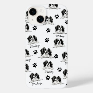 Japanischer Hund Personalisiert Zeichnend Hand Case-Mate iPhone 14 Hülle