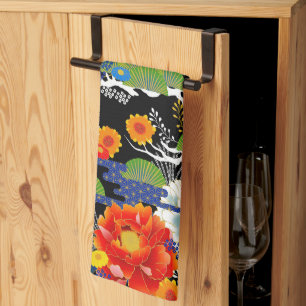 japanischer Jugendstil Geschirrtuch