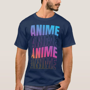 Japanischer Kawaii Manga Anime Fan retro T-Shirt