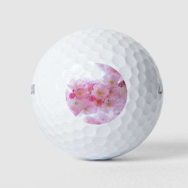 Japanischer Kirschbaum Blossom Golfball (Vorderseite)