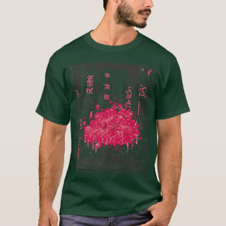 Japanischer Kirschbaum Blossom Japan City Sakura T-Shirt