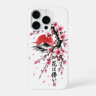 Japanischer Kirschblüten-Mount-Fuji-Phone-Case iPhone 16 Pro Hülle