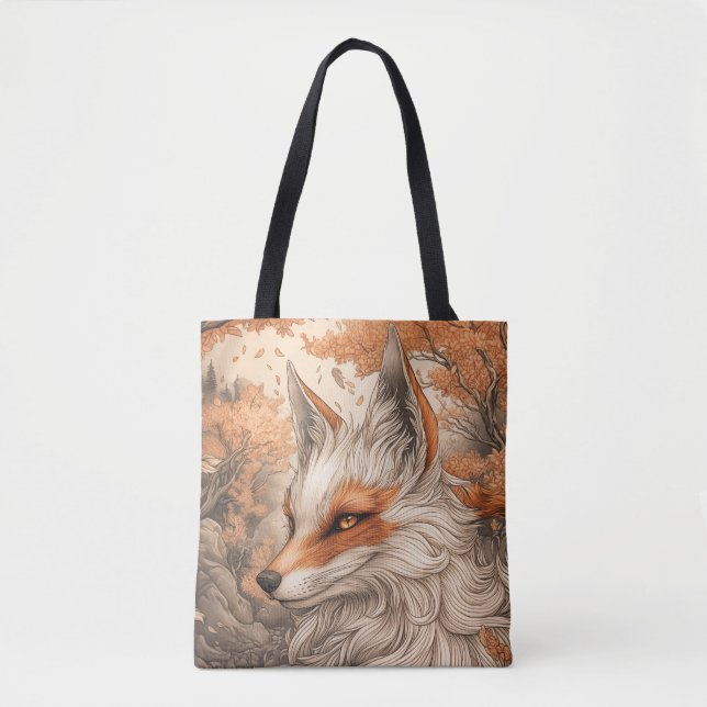 Japanischer Kitsune-Fuchs (Vorderseite)