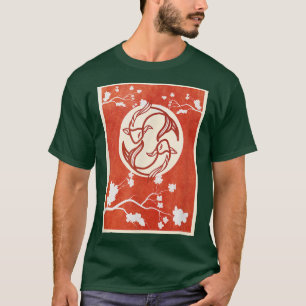 Japanischer Koi Carp Nishikigoi Fisch Cherry Bloss T-Shirt